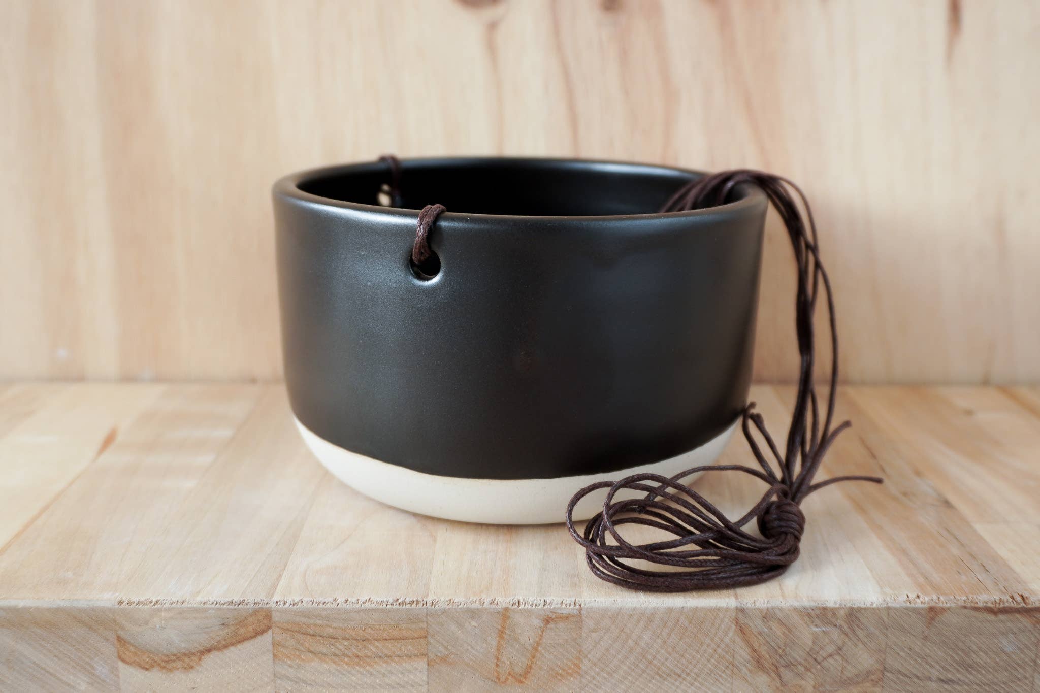 Shelby Page Ceramics - Wholesale Hanging Planter - Hanging Planter - Core Glazes6