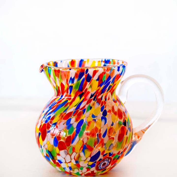 Jug B9 in Murano glass, blown glass, 1000 ml for wholesale by Murano Dream