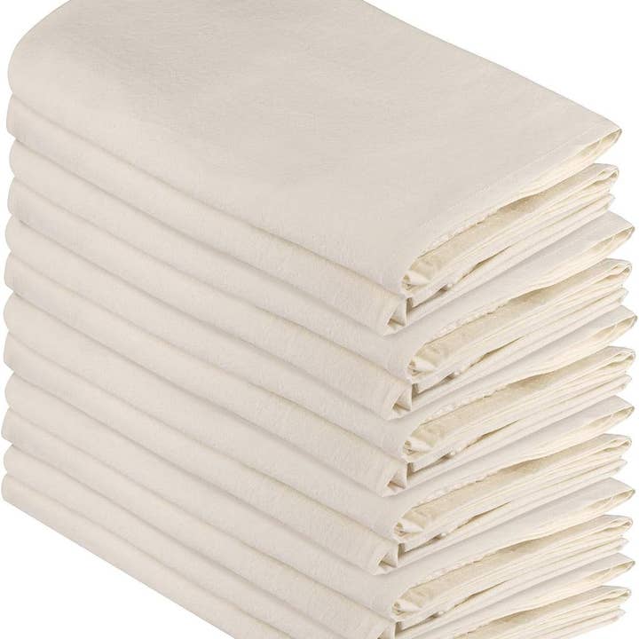 NATURE IS GIFT LLC - Wholesale Tea Towel - Kitchen Flour Sack Towels 27 x 27 Inch6