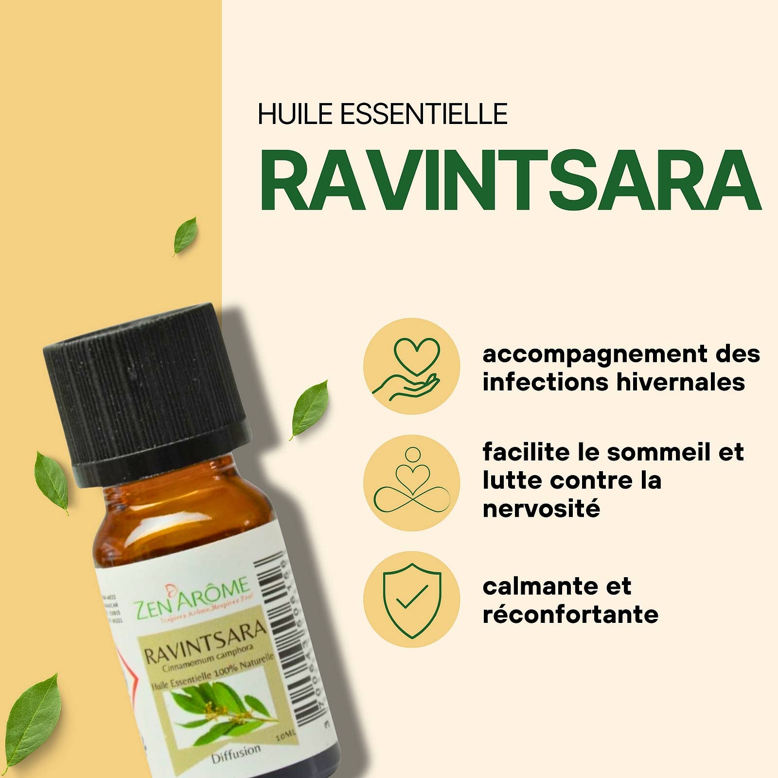 Zen'Arôme – Großhandel Ätherisches Öl – Ravintsara ätherisches Öl - 100% natürlich - 10ml7