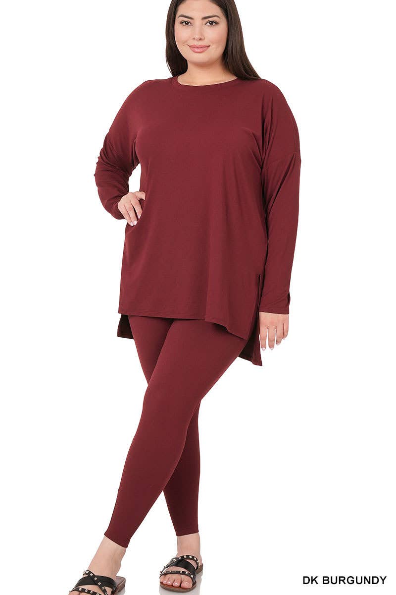 Vanilla Monkey - Wholesale Lounge Set - Women's - Plus Brushed Dty Microfiber Loungewear Set10