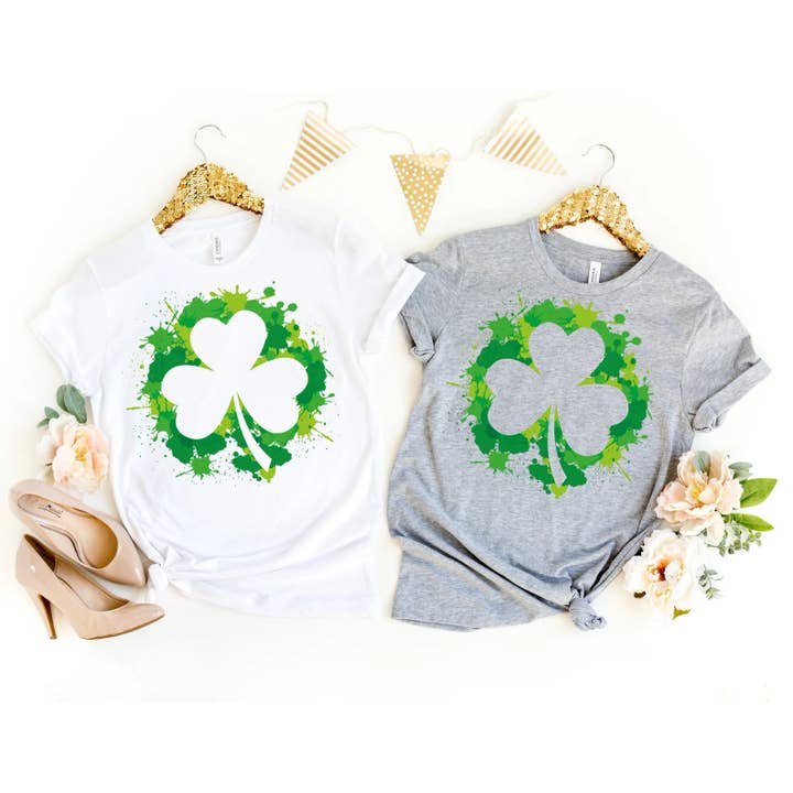 Shamrock Shirt - St Patricks Day Shirt for wholesale by The Shirt Company