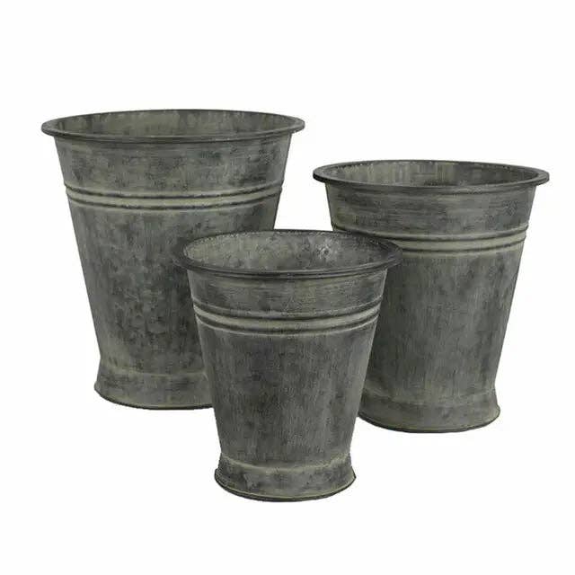 Vagabond Vintage - Wholesale Plant Pot - Metal Planters with Copper Finish - Set of 31