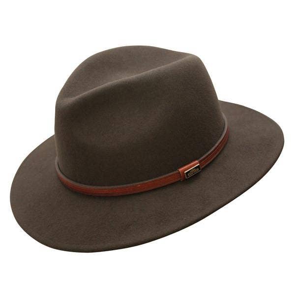 Conner Hats – Großhandel Fedora-Hut – Unisex – Jackeroo Australischer Wollhut, knautschbar
