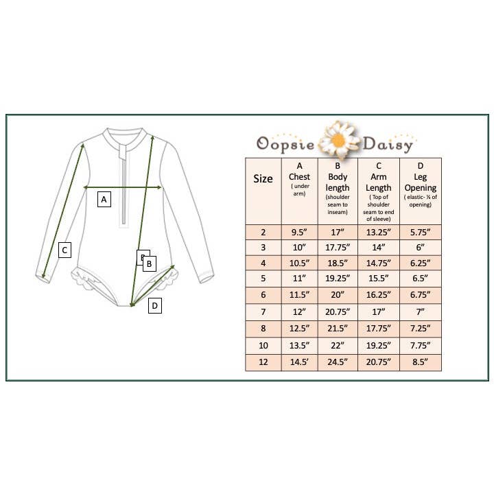 Oopsie Daisy - Wholesale One Piece Swimsuit - Kids - Kids White & Brown Mermaid Zip Rash Guard One Piece Swimsuit