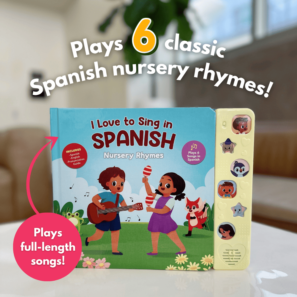 Heritage Kids Press - Vendita all'ingrosso Libro per neonati e bambini (0-2) - Amo cantare in spagnolo: filastrocche2