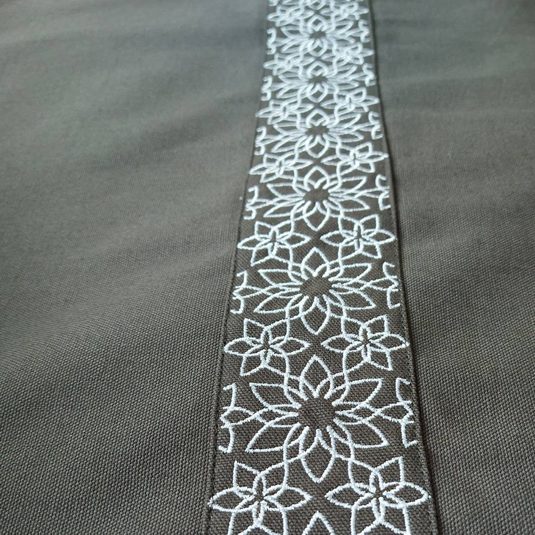 Meditation Mat Zabuton | Organic cotton | GOTS | Grey for wholesale on Faire2