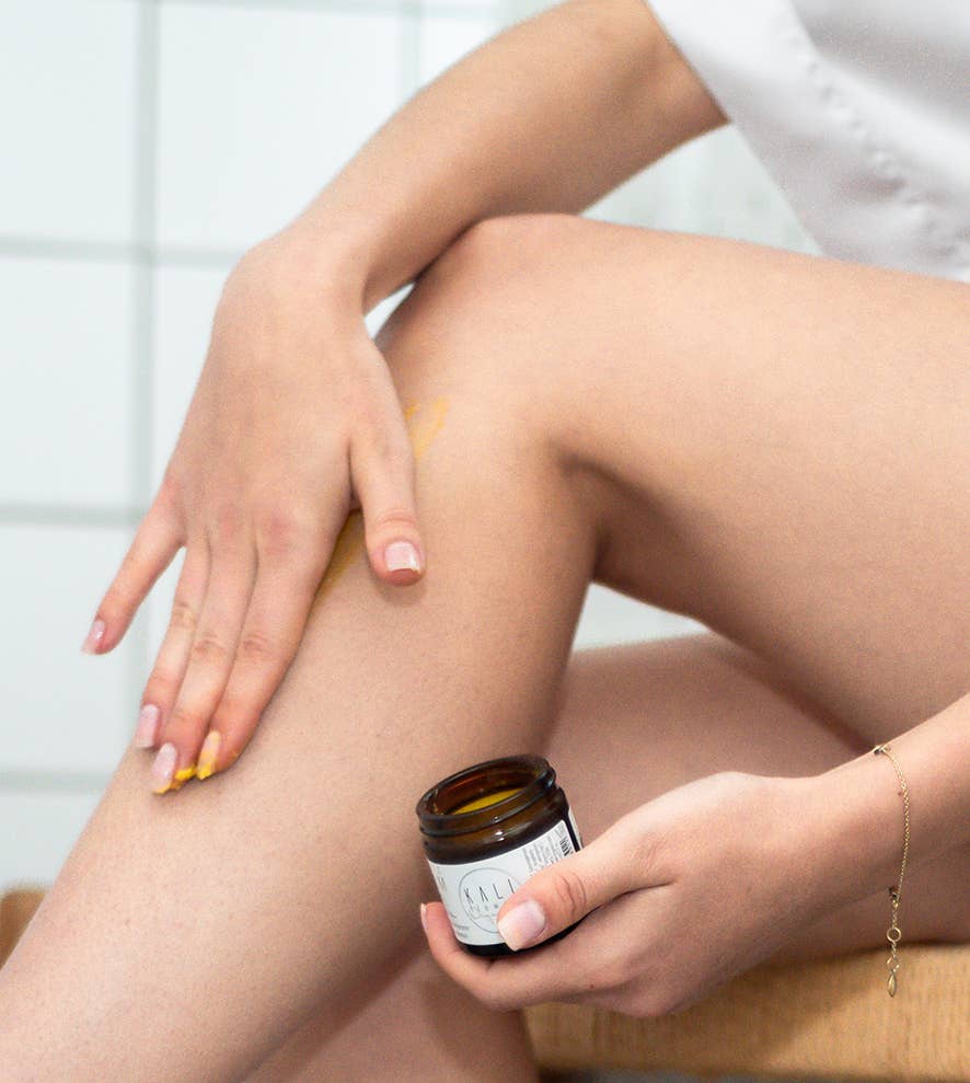 KaliFlower Organics - Wholesale Body Balm/Butter - Body balm Calendula - marigold ointment with lavender geranium2