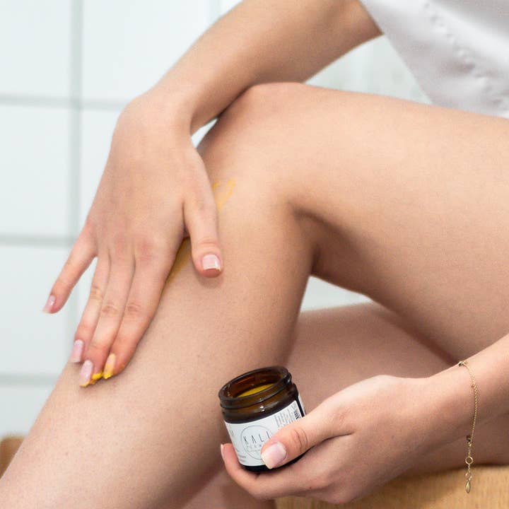 KaliFlower Organics - Wholesale Body Balm/Butter - Body balm Calendula - marigold ointment with lavender geranium2