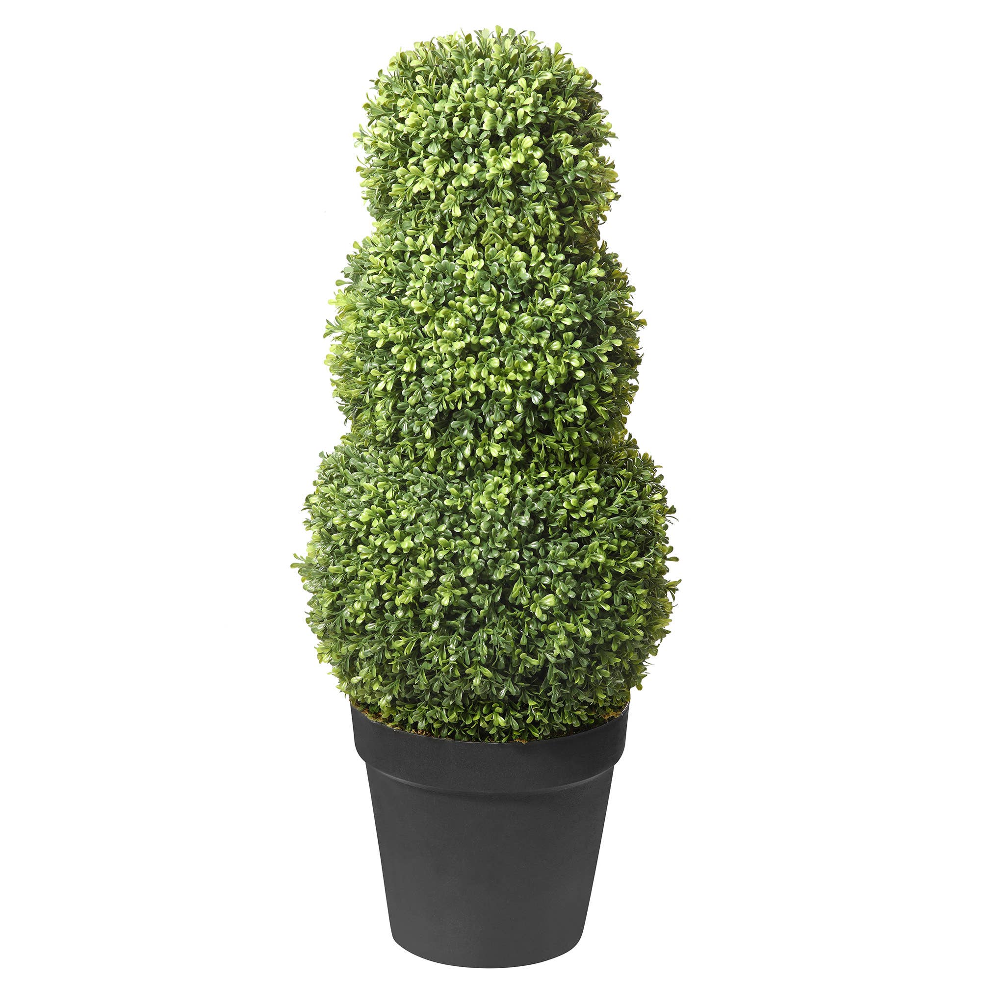 Haute Decor - Vente Plantes artificielles - Topiaire artificiel triple réglable en buis1