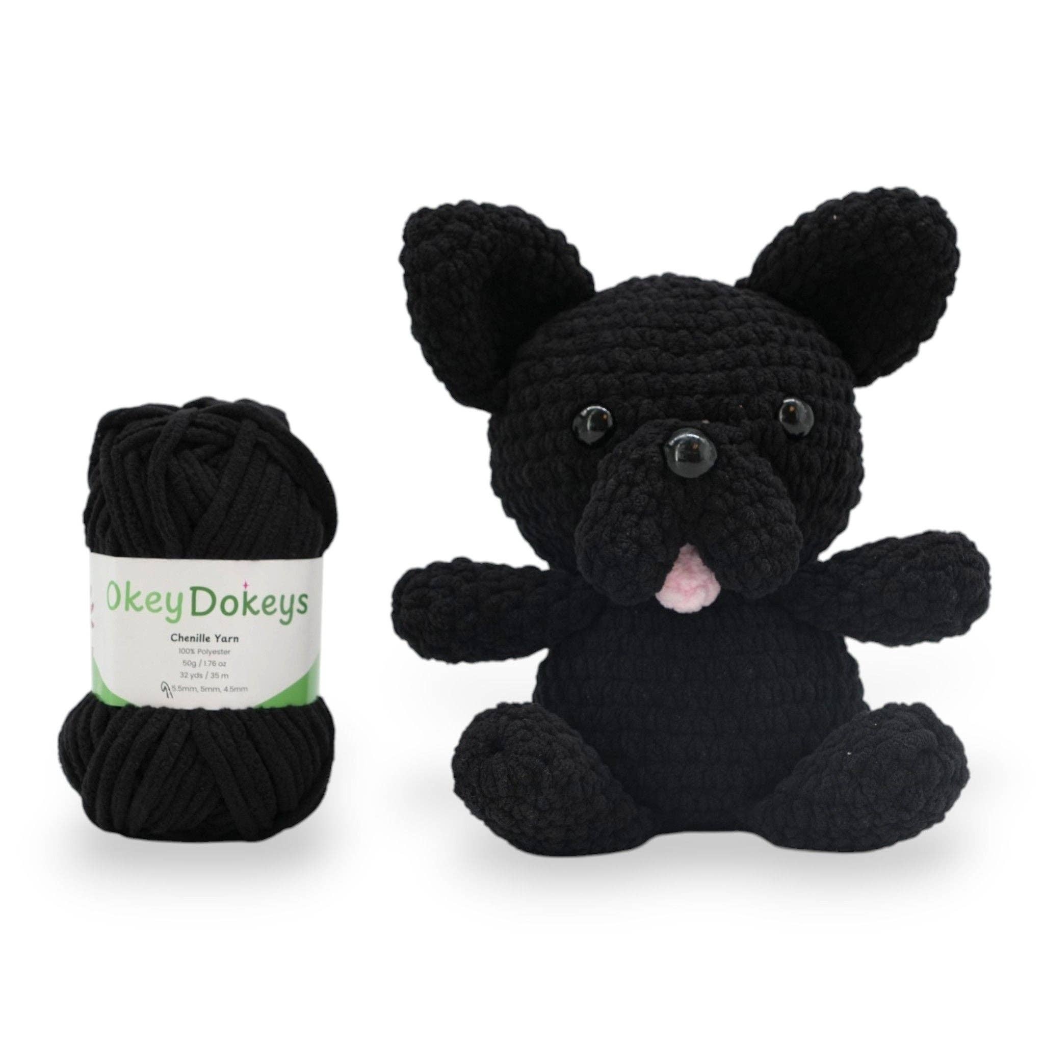 Okey Dokeys - Vente Fils à tricoter - Fil chenille - #6 Super épais - Écheveaux de 100g25