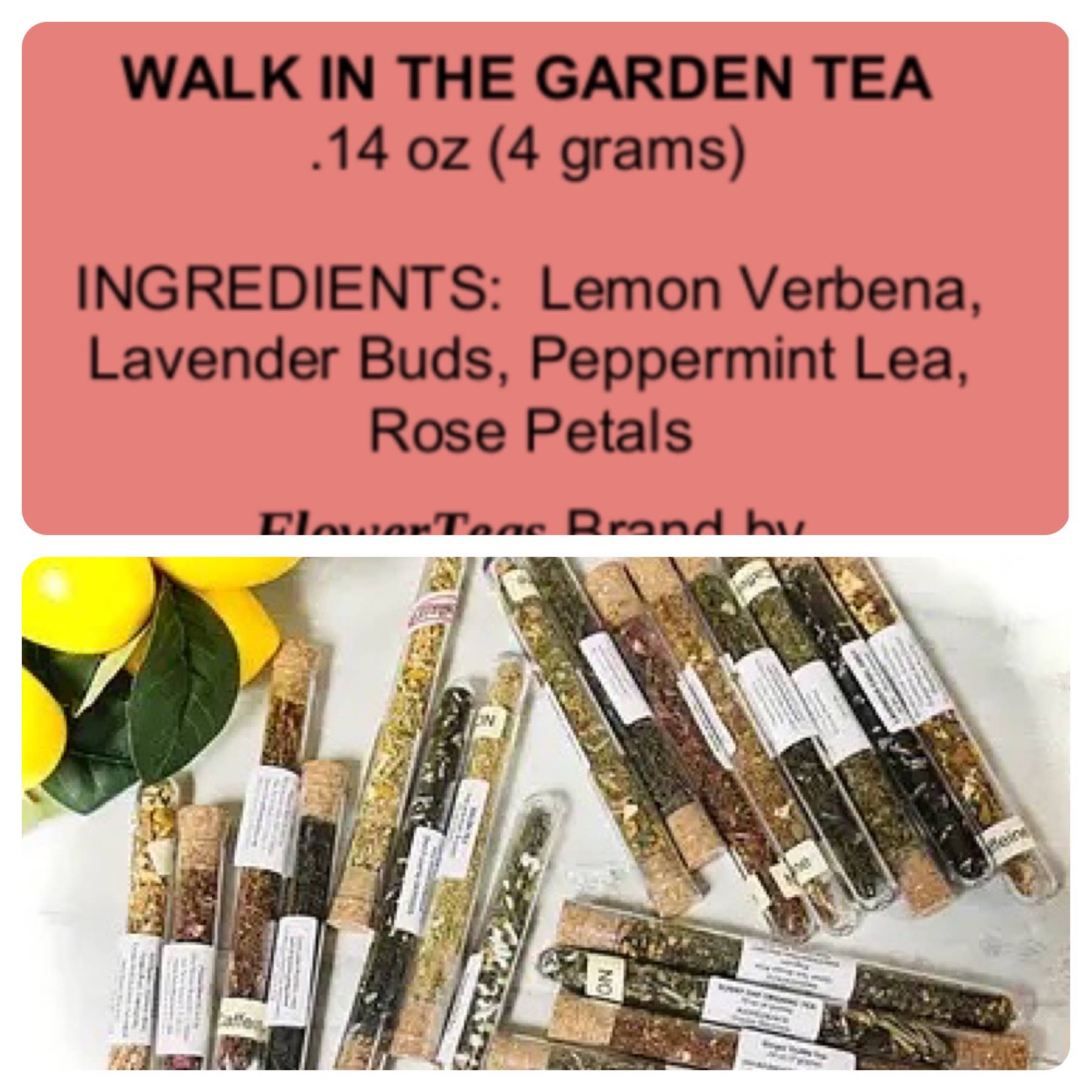 FlowerTeas - Venta al por mayor Tés a granel - Té suelto y mezclas de Matcha en tubos de ensayo29