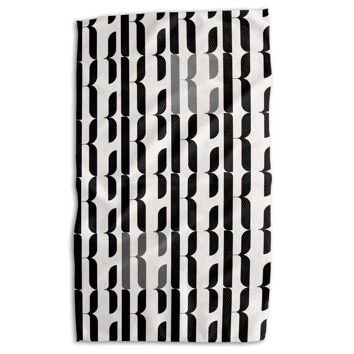 Absorb-Lumen - Wholesale Tea Towel - KC Sketch White 18x30 Work-harder Double-Sided Towel1