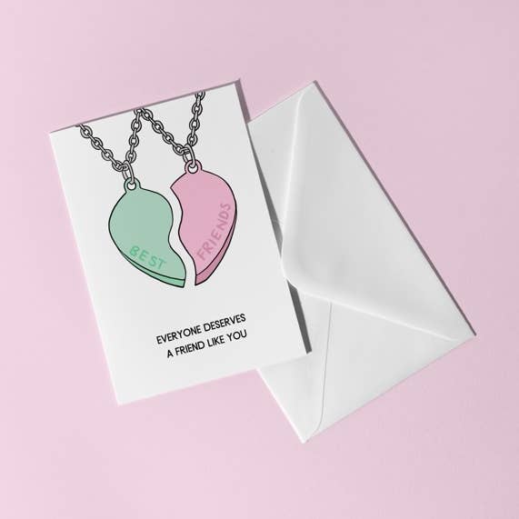 Friend like You Valentine's Day Galentines Greeting Card for wholesale by Studio CJOY