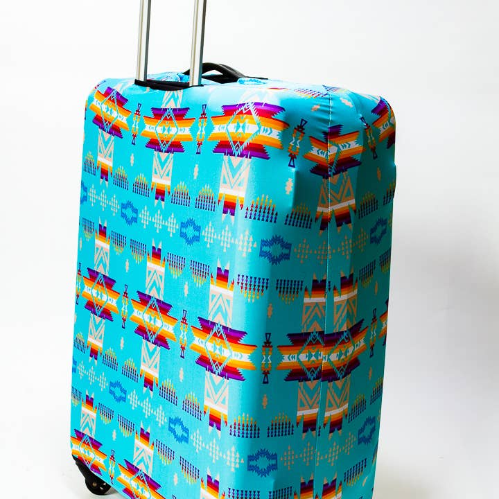 Flag Matrix Inc - Vendita all'ingrosso Valigie - Copertura bagagli nativa - Large/Small