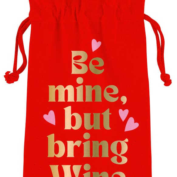 Borsa per bottiglia di vino di San Valentino | Sii Vino per la vendita all'ingrosso da parte di soiree-sisters