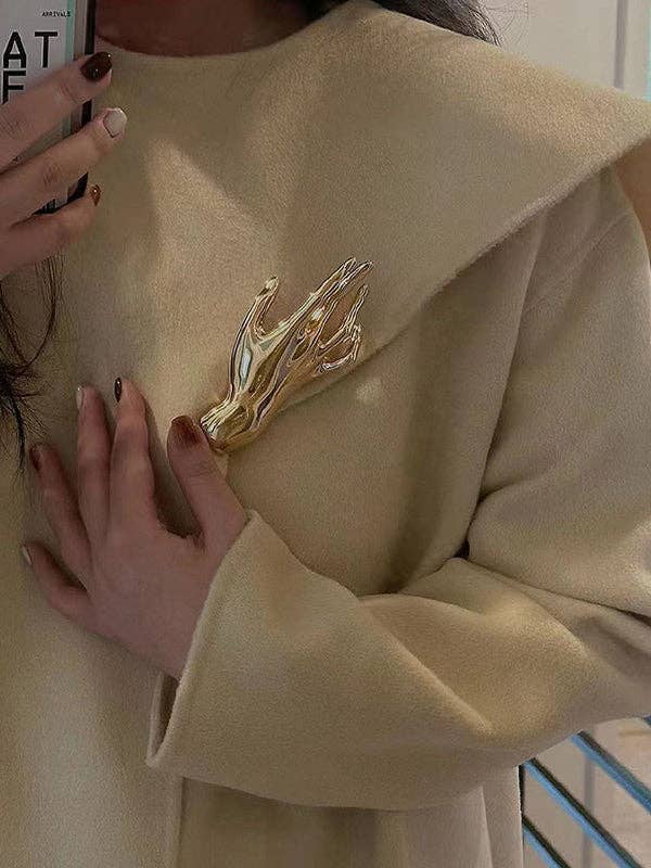 UZ Wholesale Store - Wholesale Brooch - Geometric Solid Color Brooch Accessories1