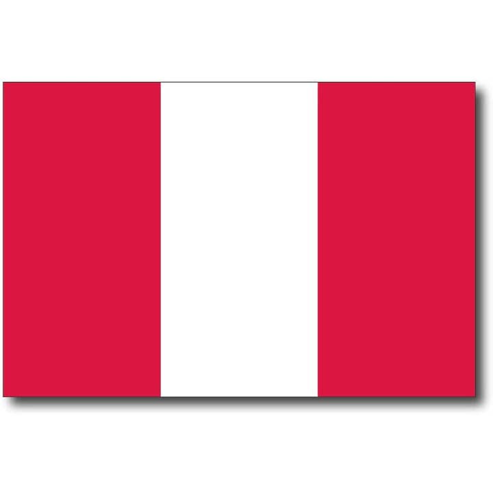 Peru Flag Magnet for wholesale by DCM Solutions