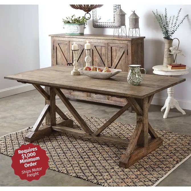 CTW Home Collection - Wholesale Console Table - Abingdon Farm Table