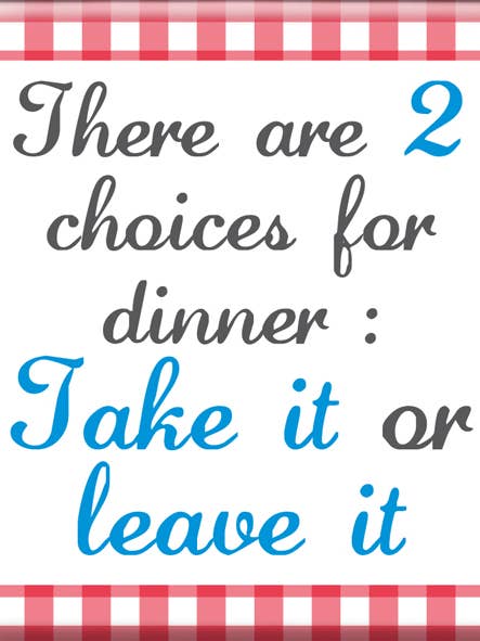 Mt123 | There Are 2 Choices | £1.25 Each Es) for wholesale by WPL Gifts