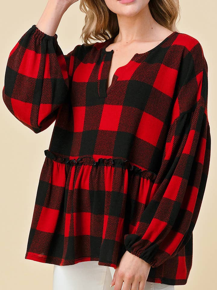 AT0046B - NERO/ROSSO - TAGLIA REGOLARE per la vendita all'ingrosso da parte di Lily Gray