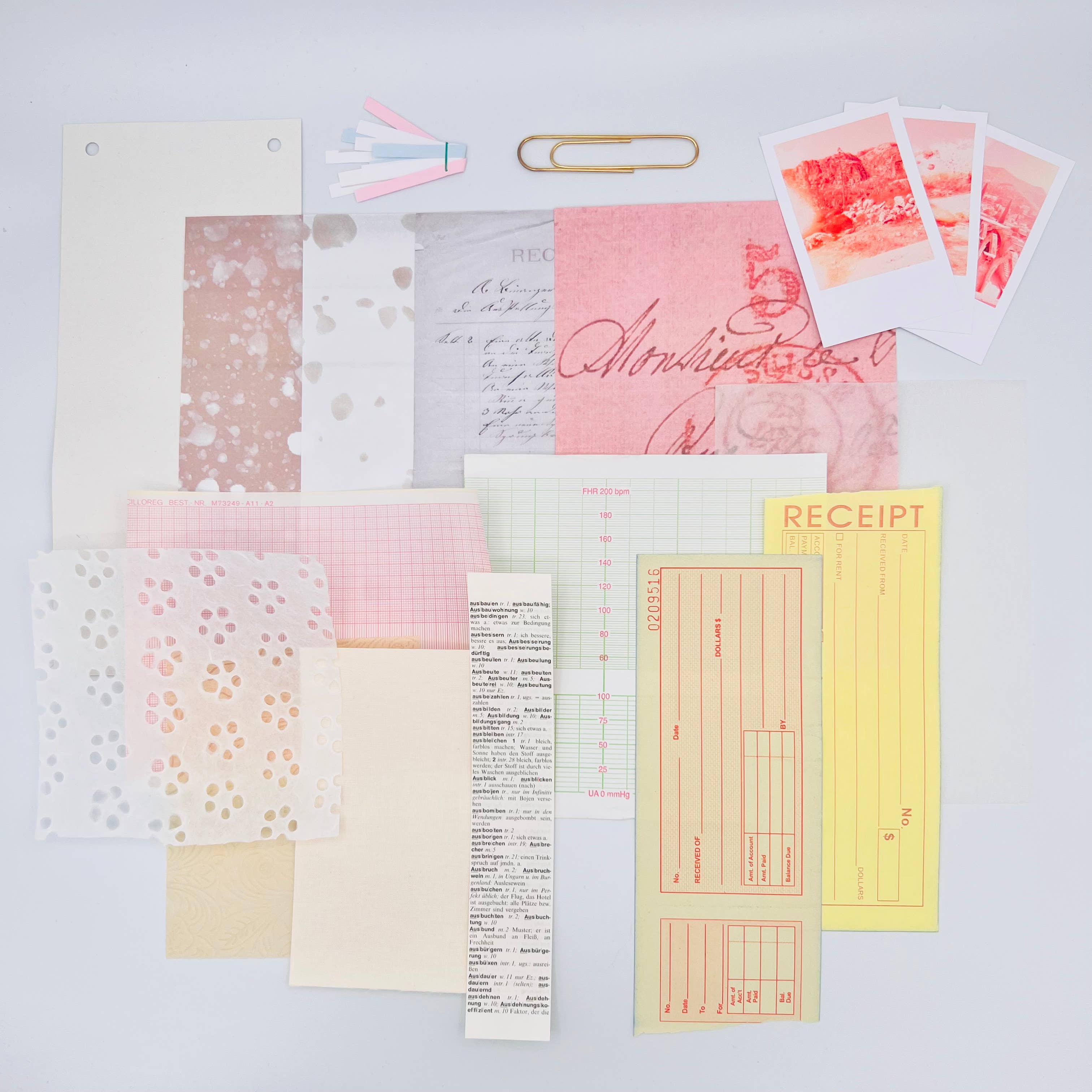 HELLO ARTIST DIY - Vente Kit de bricolage - Kit de scrapbooking vintage n°31