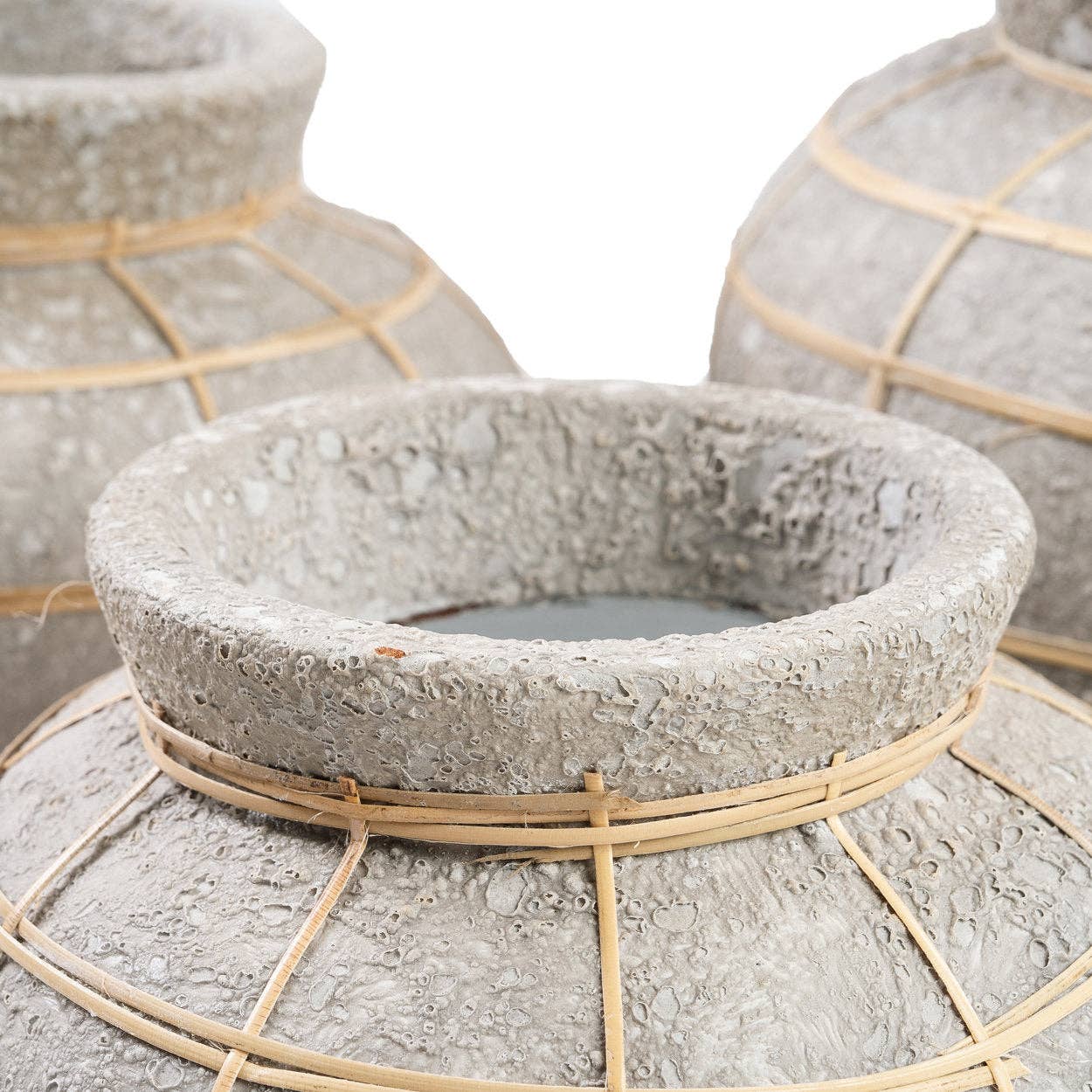 Bazar Bizar Living - Wholesale Vase - The Belly Vase - Concrete Natural - S6