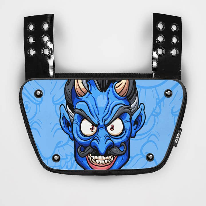 Adhesivo azul Diablo para placa trasera para venta al por mayor de Sleefs