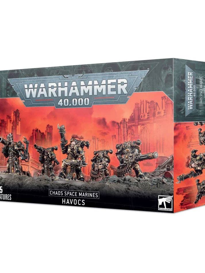 Chaos Space Marines: Havocs for wholesale by Loaded Dice