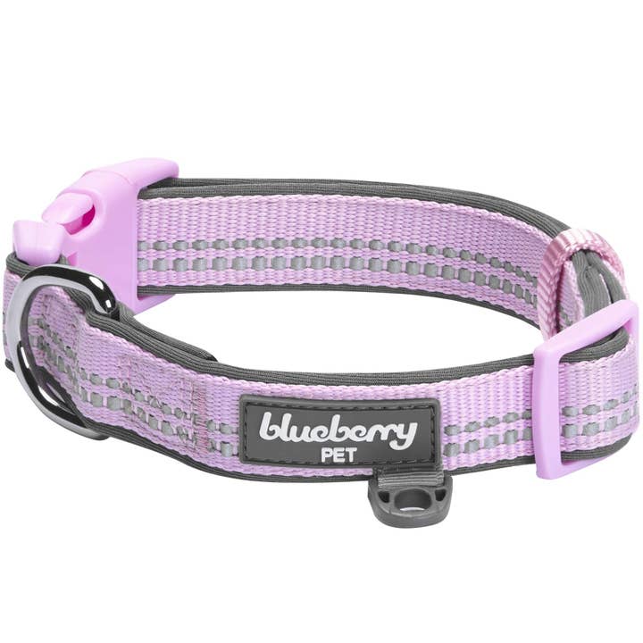 Blueberry Pet - Wholesale Pet Collar - Dog - 3M Reflective Soft Neoprene Padded Safety Dog Collar