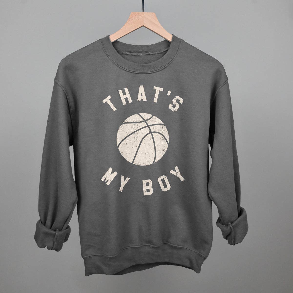Ivy + Cloth - Wholesale Graphic Sweatshirt - Women's - That's My Boy Basketball9