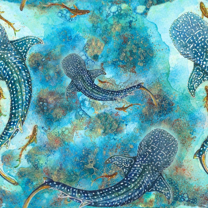 Earthside Eco Bums - Wholesale Picnic blanket - 'Ningaloo Dreaming' Picnic Mat