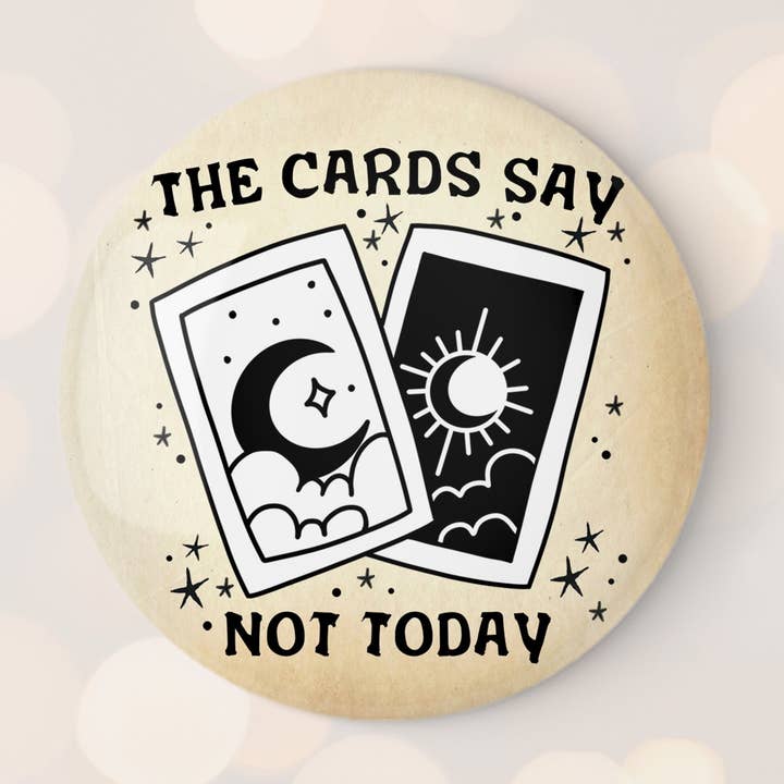 Funny Tarot 32mm Märke för wholesale av Cronin's Books and Bits
