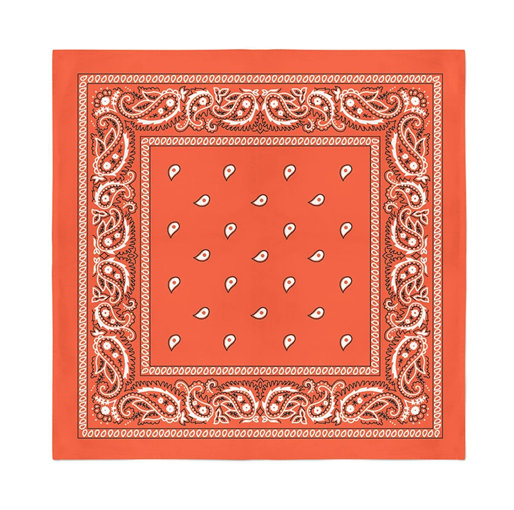 Bandanas Wholesale – Bandana - Unissexo por atacado – Pacote com 12 bandanas de algodão paisley - 56 cm8