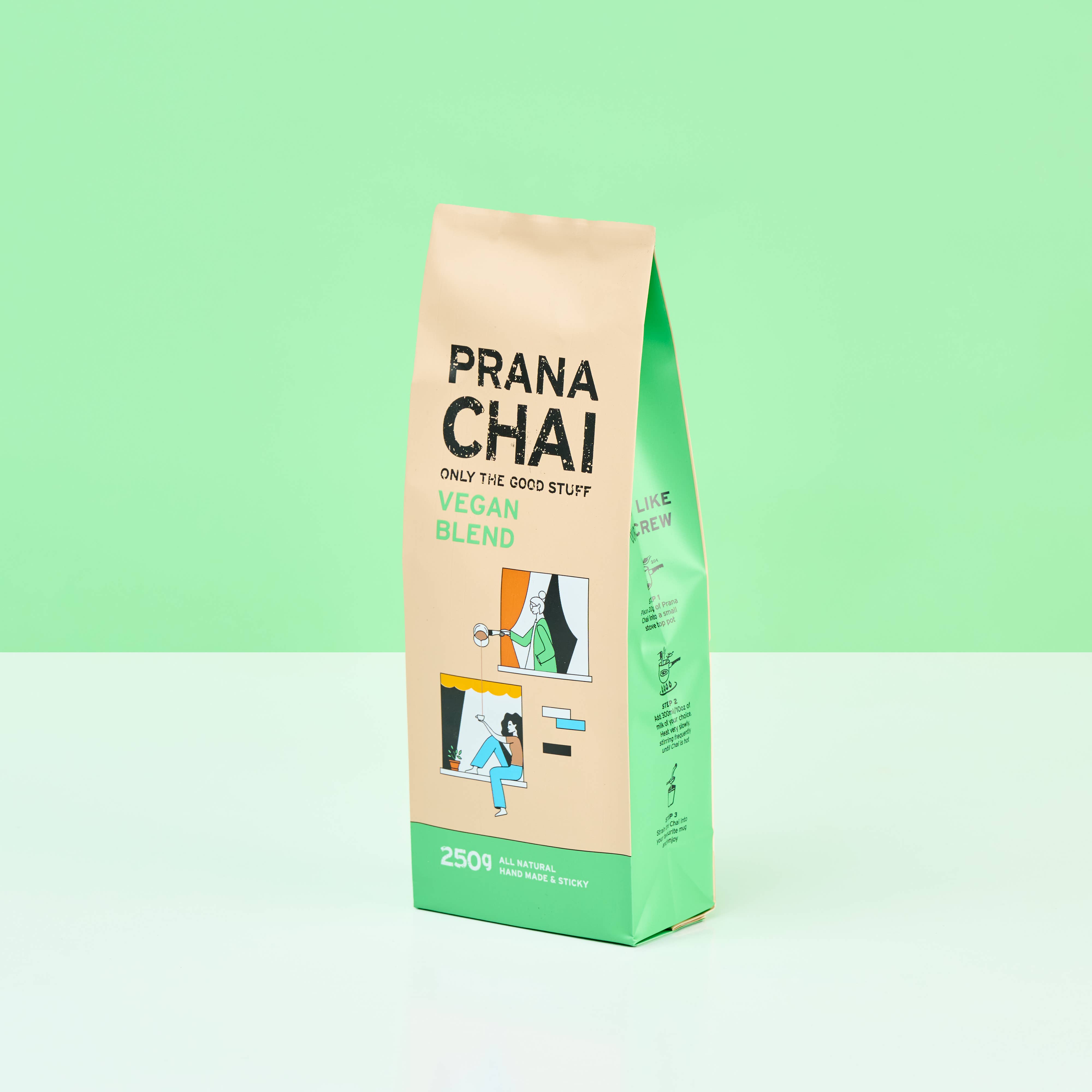 Prana Chai - Wholesale Loose Tea - 4 Flavor Sampler Box4