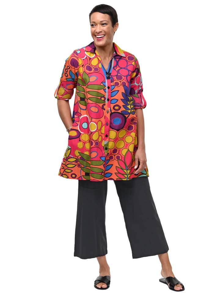 Tulip Clothing - Venta al por mayor Túnica - Mujer - Blusa Rachel CV1218 en Galápagos*