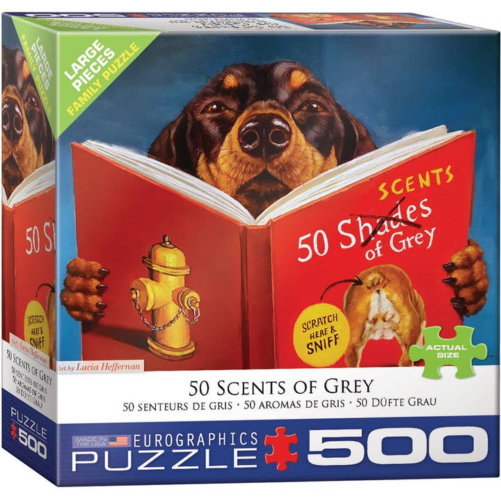 50 Scents of Grey for wholesale by Eurographics Puzzles Canada