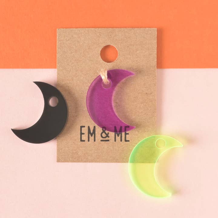 Moon, Seasonal Mini, Halloween for wholesale by Em And Me Studio