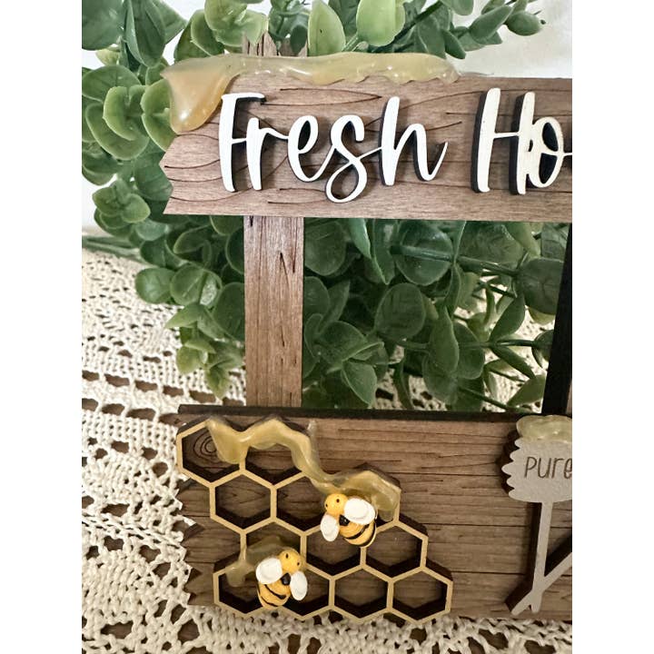 Climbing Branches - Wholesale Sign - Bee Decor, Bee Sign, Honey Sign, Spring Sign1