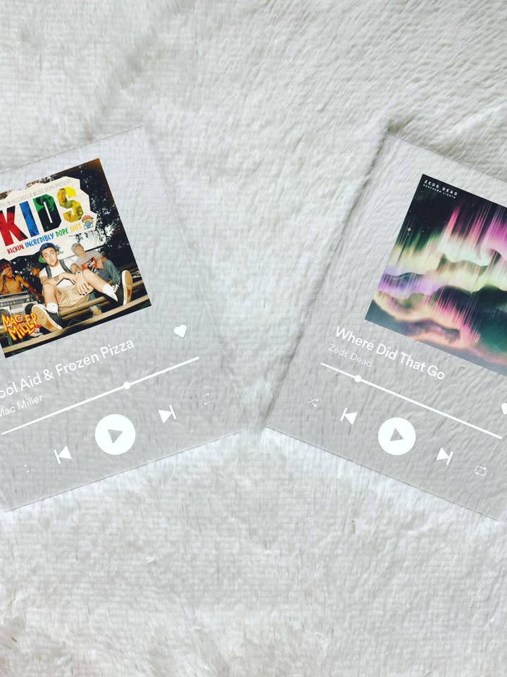 Custom Song Plaque for wholesale by SlapQueen