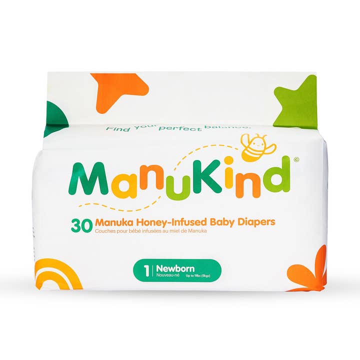 ManuKind Premium Manuka Honey Diapers for wholesale by Manukind