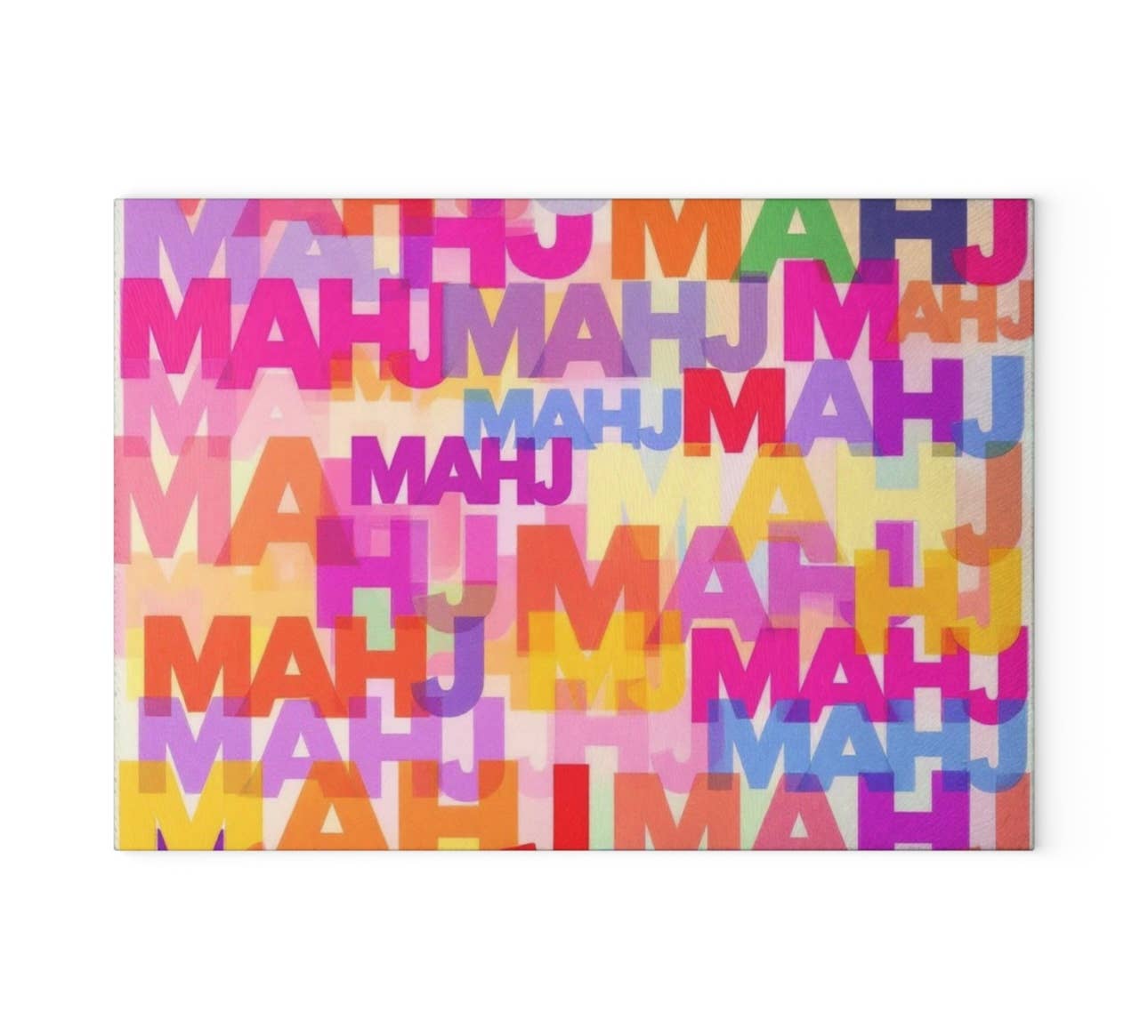 Resinate By KS / by KRISTIN SMITH - Wholesale Cutting Board - Colorful Mahjong Art  Cutting Board Charcuterie   2