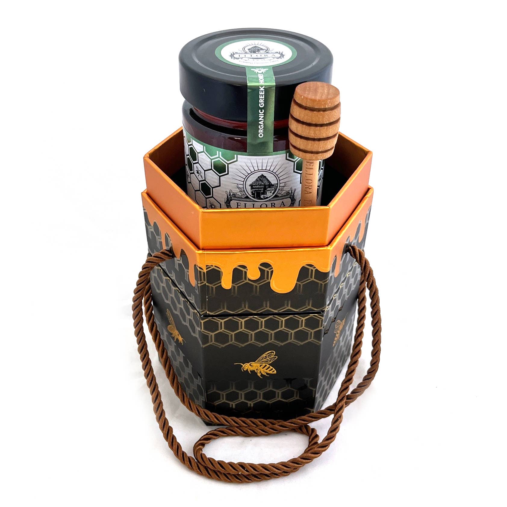 ALETA FARMS - Wholesale Honey - Organic Greek Raw Honey, Royal Reserve, Wild Thyme, 450g7