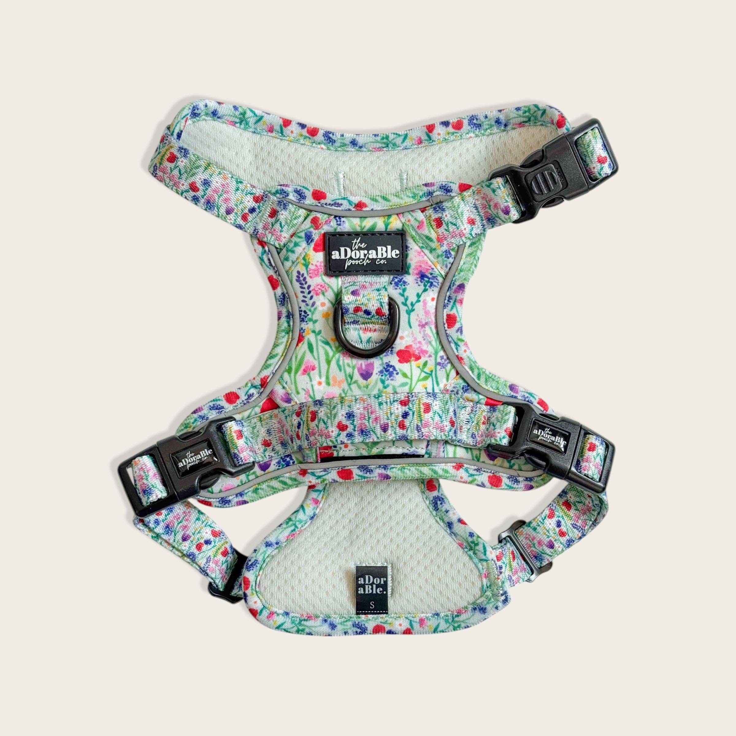 The aDoraBle Pooch Company - Wholesale Tuig voor huisdieren - Hond - Hike & Go Lite™ Harnas - Wildflower Meadow3