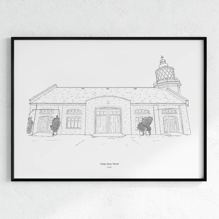 Trinity Buoy Wharf, London. for wholesale by Morello Press