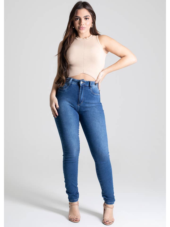 Sawary Jeans - Wholesale Jeans - Women's - Sawary Super Shaper High-Waisted Jeans for Women