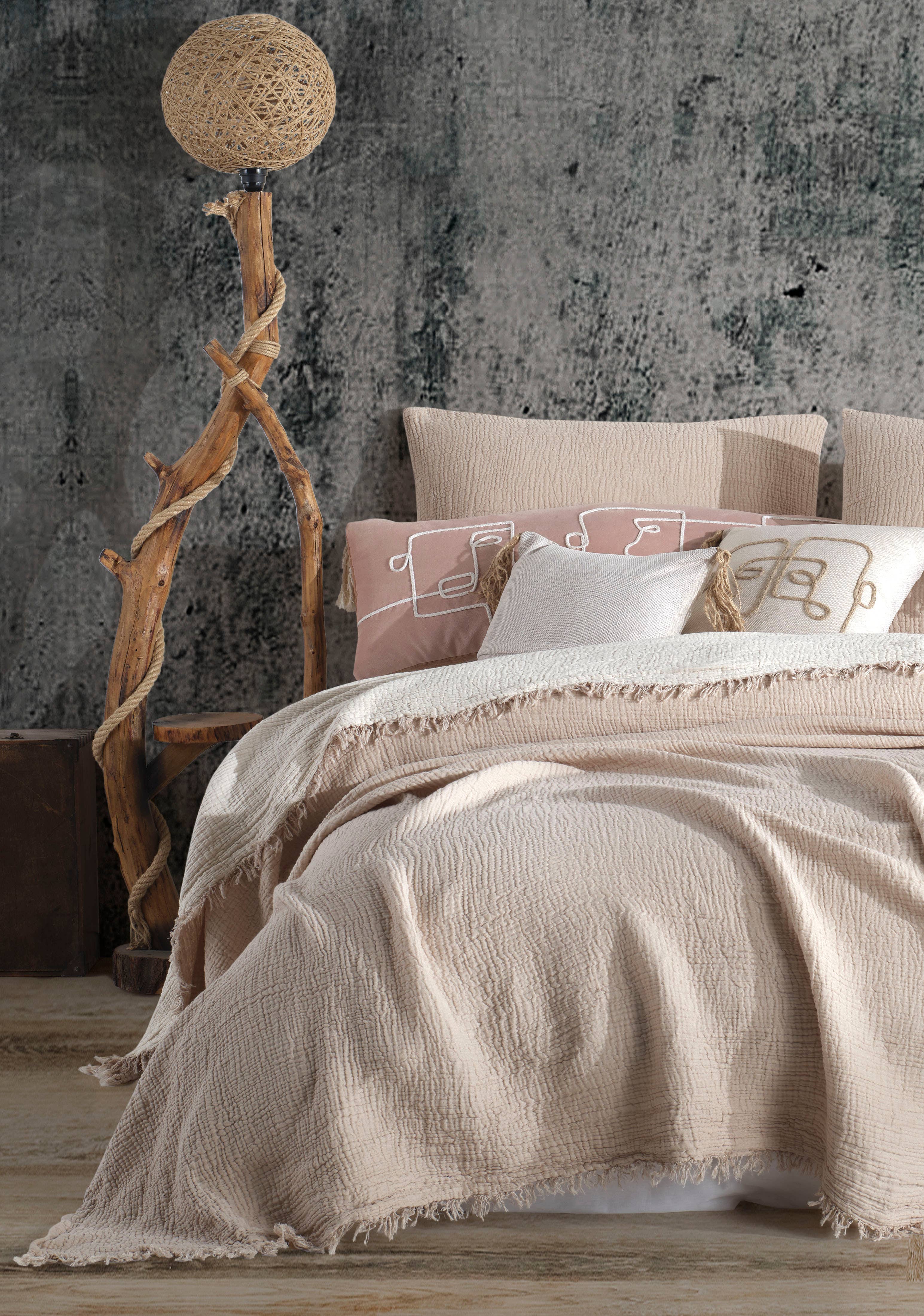 destinyhometex - Wholesale Throw Blanket - Purple color 4 layer gauze throw55