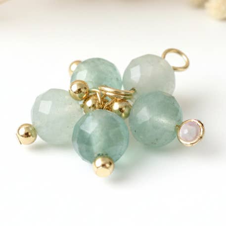 Colgante Aventurina Verde para venta al por mayor de Produtos Namasté