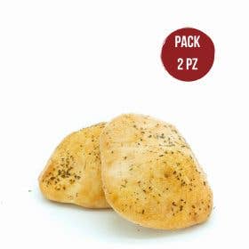 Forneria del Senza Glutine - Wholesale Bread/Tortilla - Puccia Bread - Gluten Free 2 x 80gr