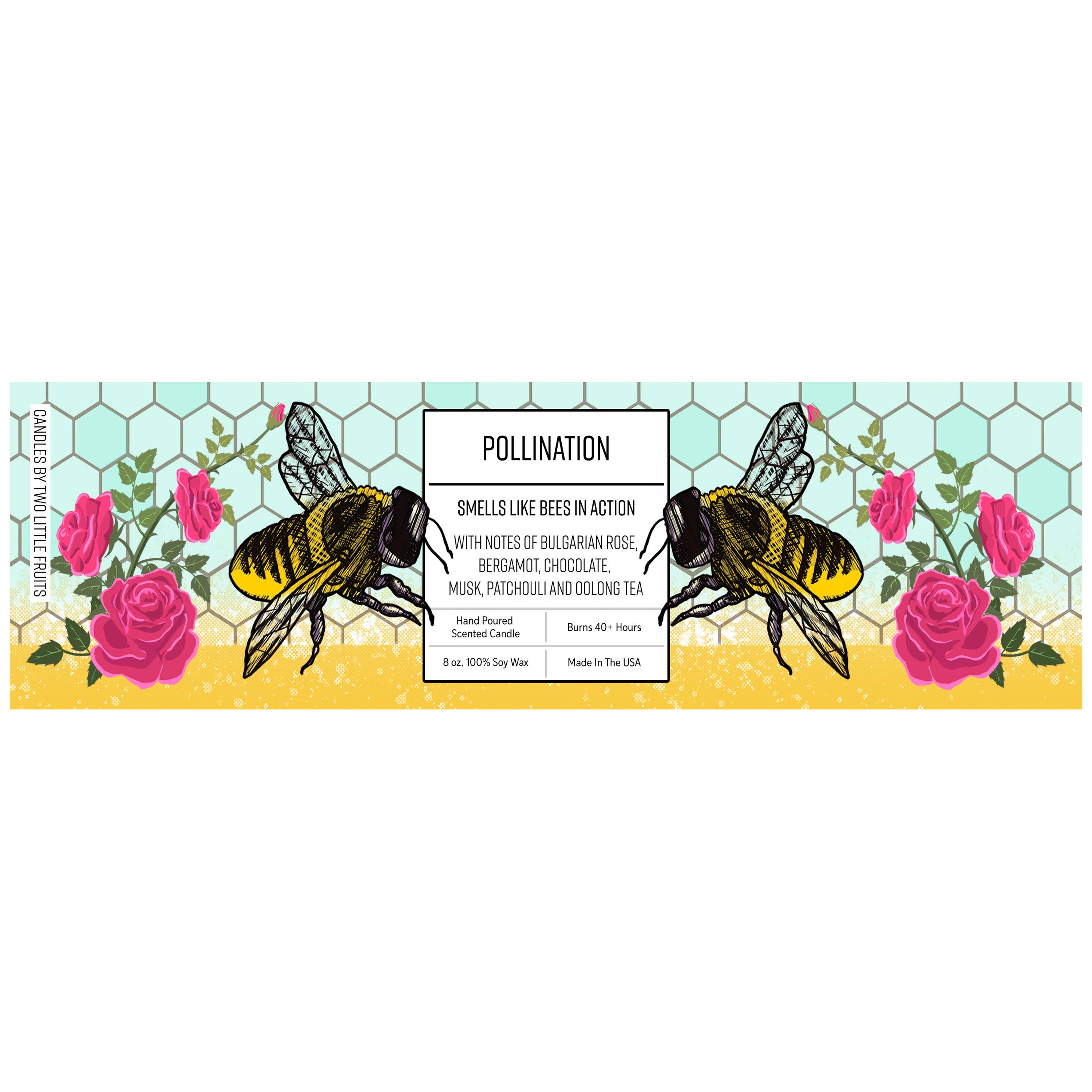 Two Little Fruits - Wholesale Jar/Filled Candle - Home Fragrance - Floral Tea - Eco Soy Wax8